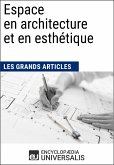 Espace en architecture et en esthétique (eBook, ePUB)