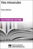 Vies minuscules de Pierre Michon (eBook, ePUB)