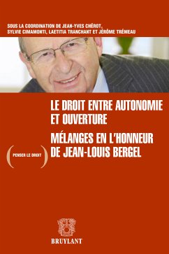 Le droit entre autonomie et ouverture (eBook, ePUB)