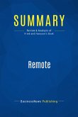 Summary: Remote (eBook, ePUB)