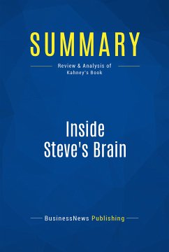 Summary: Inside Steve's Brain (eBook, ePUB) - BusinessNews Publishing