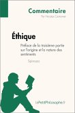 Éthique de Spinoza - Préface de la troisième partie sur l'origine et la nature des sentiments (Commentaire) (eBook, ePUB)
