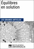 Équilibres en solution (eBook, ePUB)