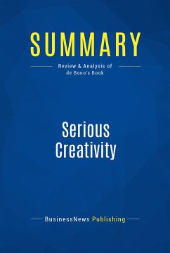 Summary: Serious Creativity (eBook, ePUB) - Businessnews Publishing