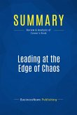 Summary: Leading at the Edge of Chaos (eBook, ePUB)