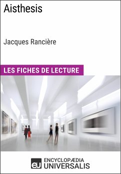 Aisthesis de Jacques Rancière (eBook, ePUB) - Encyclopaedia Universalis