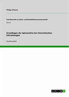 Grundlagen der Spirometrie bei internistischen Erkrankungen (eBook, ePUB) - Schoene, Philipp