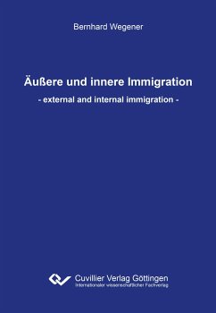 Äußere und innere Immigration. external and internal immigration - Wegener, Bernhard