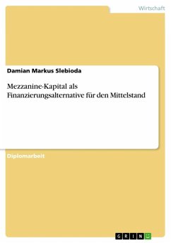 Mezzanine-Kapital als Finanzierungsalternative für den Mittelstand (eBook, ePUB)
