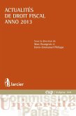 Actualités de droit fiscal - Anno 2013 (eBook, ePUB)