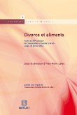 Divorce et aliments (eBook, ePUB)