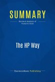 Summary: The HP Way (eBook, ePUB)