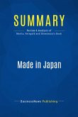 Summary: Made in Japan (eBook, ePUB)