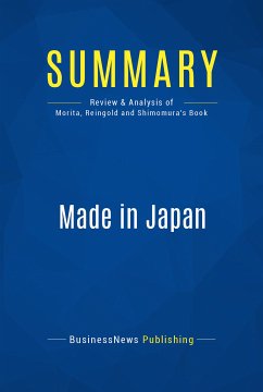 Summary: Made in Japan (eBook, ePUB) - BusinessNews Publishing