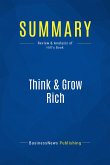 Summary: Think & Grow Rich (eBook, ePUB)