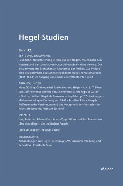 Hegel-Studien Band 32 (eBook, PDF)