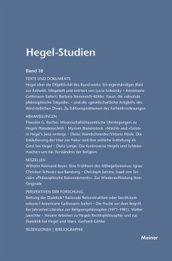 Hegel-Studien Band 18 (eBook, PDF)