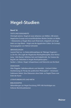 Hegel-Studien Band 16 (eBook, PDF)