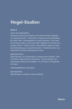 Cover Hegel-Studien Band 4 (eBook, PDF)