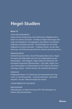 Hegel-Studien Band 12 (eBook, PDF)