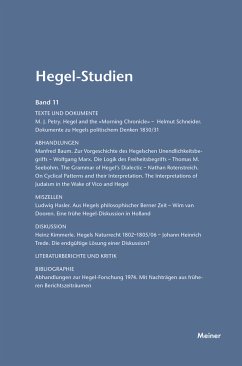 Hegel-Studien Band 11 (eBook, PDF)