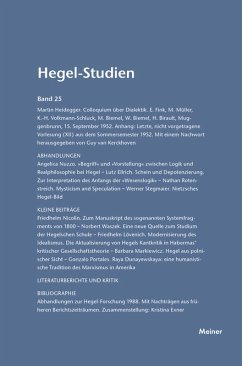 Hegel-Studien Band 25 (eBook, PDF)