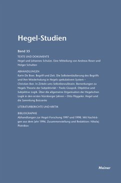 Hegel-Studien Band 35 (eBook, PDF)