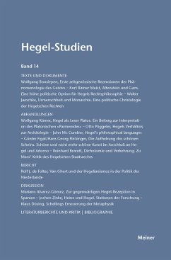 Hegel-Studien Band 14 (eBook, PDF)