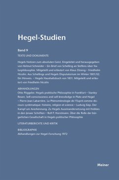Cover Hegel-Studien Band 9 (eBook, PDF)