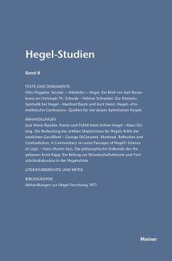 Hegel-Studien Band 8 (eBook, PDF)