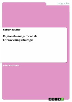 Cover Regionalmanagement als Entwicklungsstrategie (eBook, ePUB)