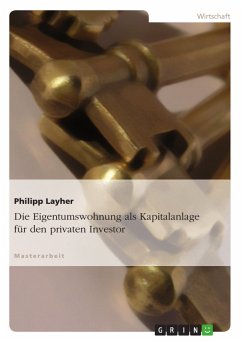 Die Eigentumswohnung als Kapitalanlage für den privaten Investor (eBook, ePUB)