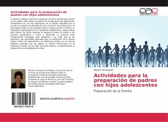 Actividades para la preparación de padres con hijos adolescentes - Domínguez, Beatriz