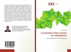 Cover La première valeur propre du sublaplacien