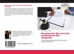 Revelación del secreto profesional del abogado - Ríos Tobón, Juan Pablo