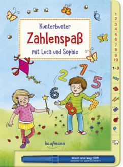 Cover Kunterbunter Zahlenspaß mit Luca und Sophie