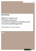 Effektives Studien- und Prüfungsmanagement rechtswissenschaftlicher Fakultäten nach der Juristenausbildungsreform (eBook, ePUB)