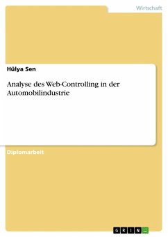 Analyse des Web-Controlling in der Automobilindustrie (eBook, ePUB)