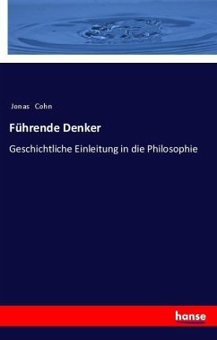Führende Denker - Cohn, Jonas