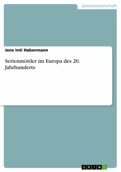 Cover Serienmörder im Europa des 20. Jahrhunderts (eBook, ePUB)