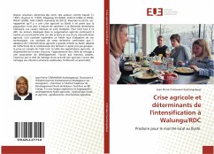 Crise agricole et déterminants de l'intensification à Walungu/RDC - Cirimwami Kashangabuye, Jean Pierre