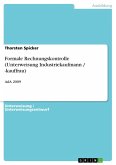 Formale Rechnungskontrolle (Unterweisung Industriekaufmann / -kauffrau) (eBook, ePUB)