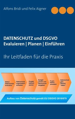 Datenschutz und DSGVO Evaluieren   Planen   Einführen - Bridi, Alfons;Aigner, Felix