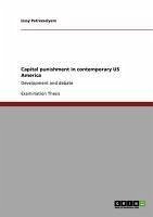 Capital punishment in contemporary US America (eBook, ePUB) - Petrezselyem, Lissy