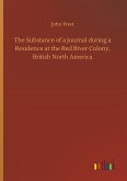 The Substance of a Journal during a Residence at the Red River Colony, British North America