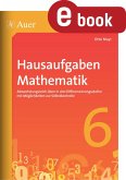 Hausaufgaben Mathematik Klasse 6 (eBook, PDF)