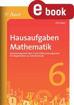Hausaufgaben Mathematik Klasse 6 (eBook, PDF) - Mayr, Otto