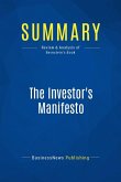 Summary: The Investor's Manifesto (eBook, ePUB)