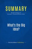 Summary: What's the Big Idea? (eBook, ePUB)