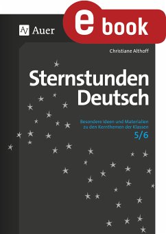 Sternstunden Deutsch 5-6 (eBook, PDF) - Althoff, Christiane